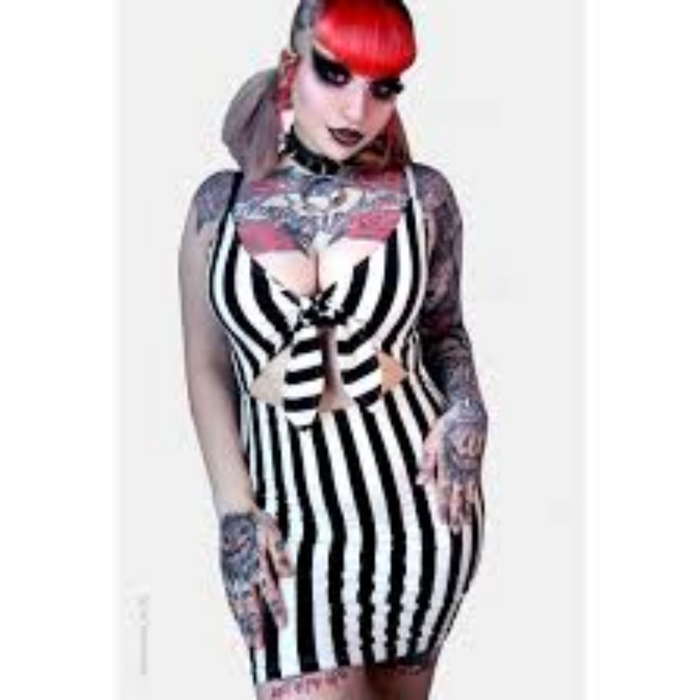 ISO Forest Ink Beetle Front Tie Dress Size XL or 2X